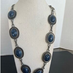 VTG Concho Southwest Dyed Agate Unisex Chain belt adjustable SUMMER WESTERN 29”